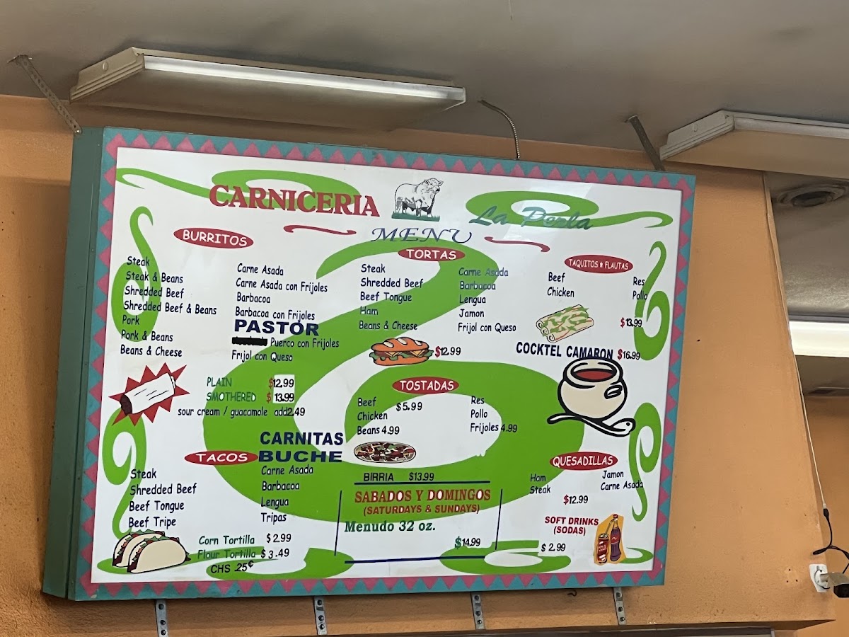 MERCADO LA PERLA Menu - Image 4